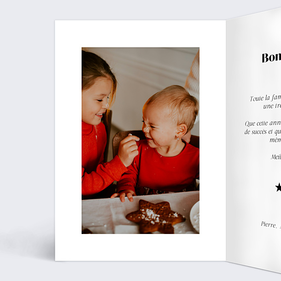 Carte de Voeux Particuliers Grande affiche