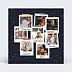 Carte de voeux Polaroid Enneigé