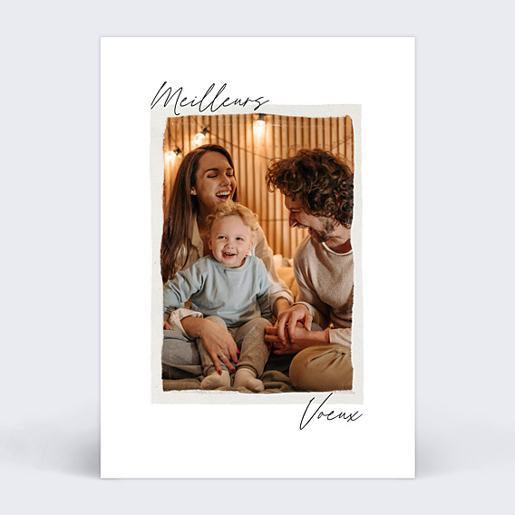 Carte de Voeux Particuliers Belle Image