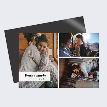 Carte de Voeux Particuliers Bandeau Graphique