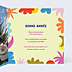 Carte de Voeux Particuliers Cosmic folk - Leona Rose x Popcarte
