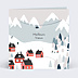 Carte de Voeux Particuliers Petit Village de Montagne
