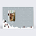 Carte de Voeux Particuliers Calendrier chalet