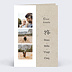 Carte de voeux Photomaton Nature Recto