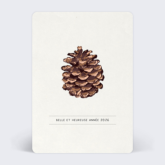 Carte de Voeux Particuliers Pin