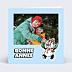 Carte de Voeux Particuliers Bonhomme de neige pop