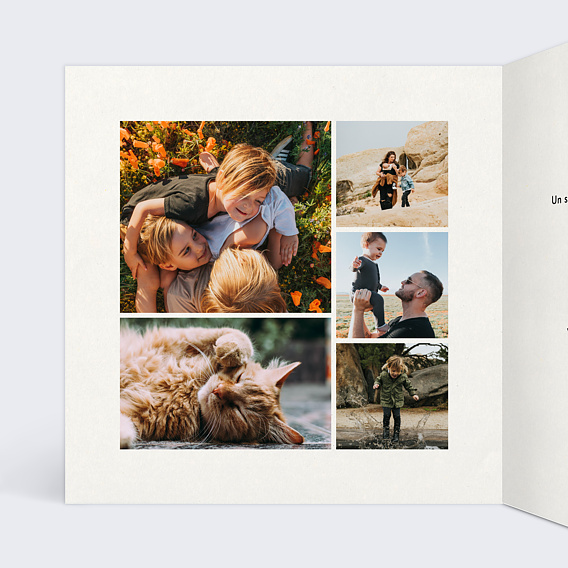 Carte de voeux Petits Biscuits Intérieur Gauche