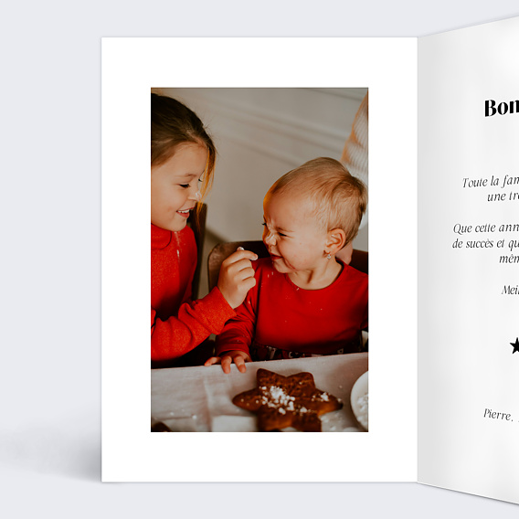 Carte de Voeux Particuliers Grande affiche