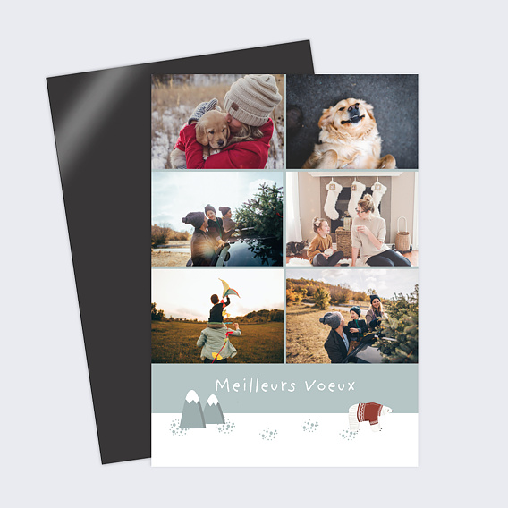 Carte de voeux Alaska