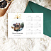 Carte de Voeux Particuliers Calendrier Boule Suspendue