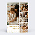Carte de Voeux Particuliers Petits Flocons