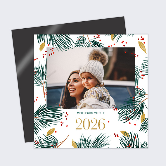 Carte de voeux Sylvestre I