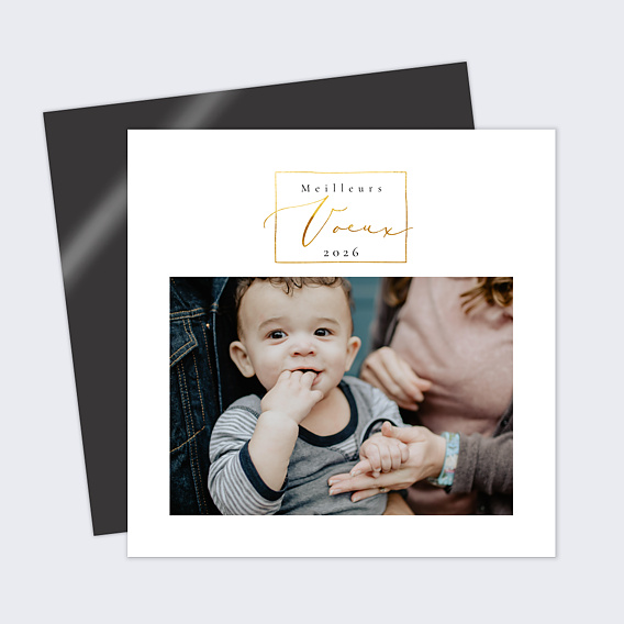 Carte de voeux Voeux Manuscrits