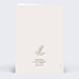 Carte de Voeux Particuliers Botanique Hivernale