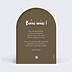 Carte de Voeux Particuliers Jolie pleine page arche