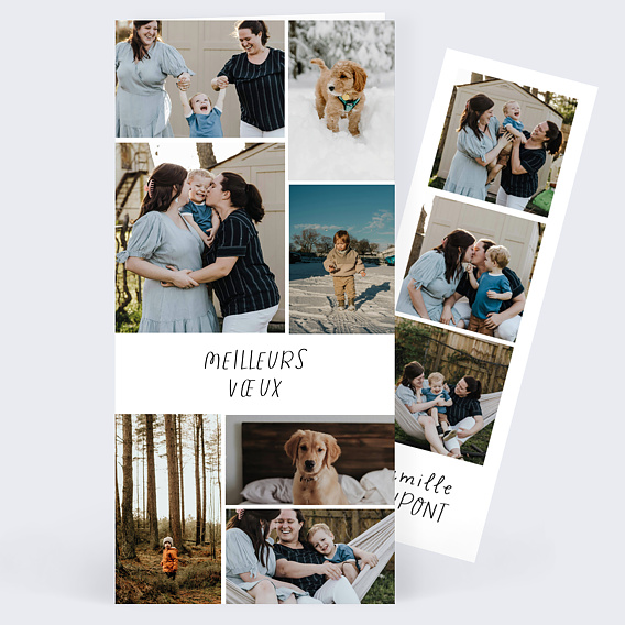 Carte de voeux Evasion