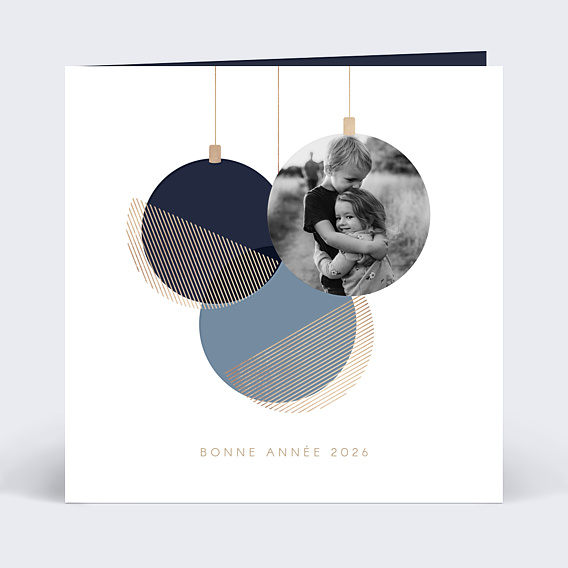 Carte de Voeux Particuliers Boules Magiques