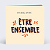 Carte de voeux Être Ensemble