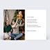 Carte de Voeux Particuliers Scrapbooking