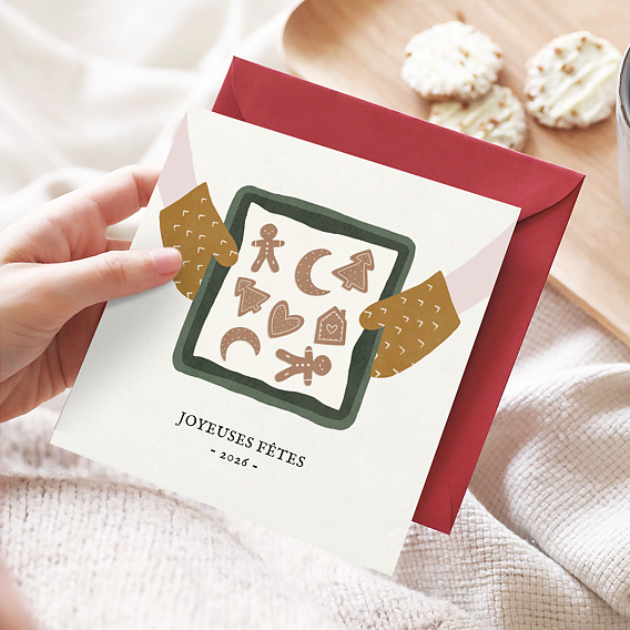 Carte de voeux Petits Biscuits Après 1