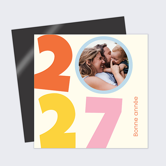 Carte de Voeux Particuliers Année vitaminée