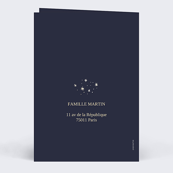 Carte de Voeux Particuliers Petits Anges