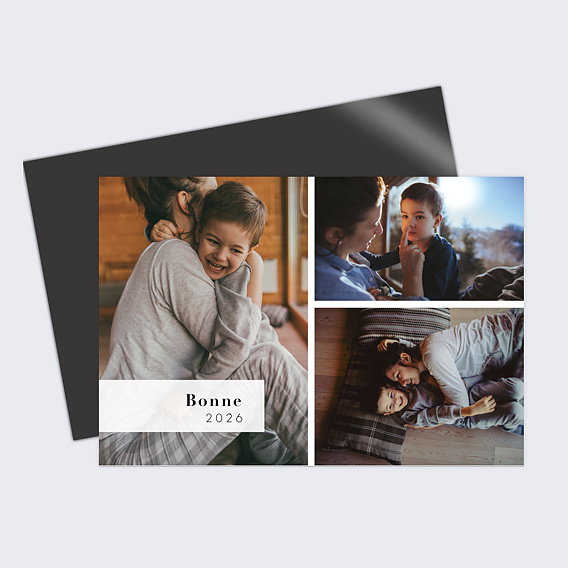 Carte de voeux Bandeau Graphique