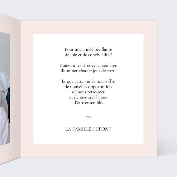 Carte de voeux Déstructurés Intérieur Droit