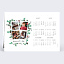 Carte de voeux Calendrier Double Pola Verso