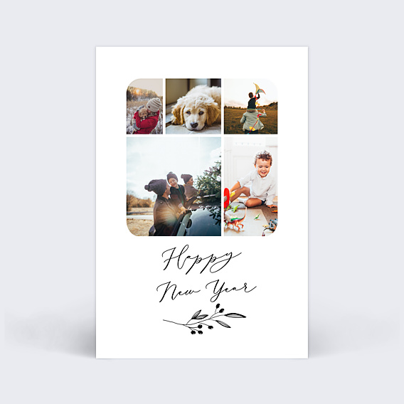 Carte de Voeux Particuliers Mistletoes