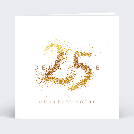 Carte de voeux Effervescence