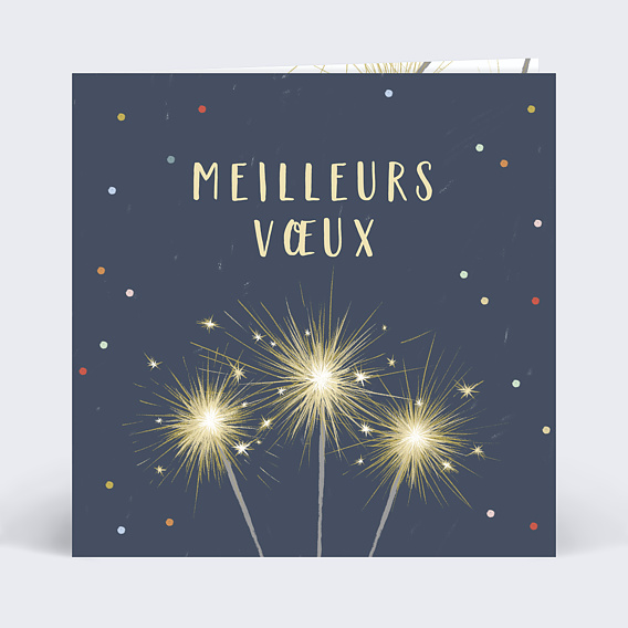 Carte de voeux Magic Candle