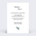 Carte de Voeux Particuliers Cadre Pin