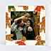 Carte de Voeux Particuliers Famille Pain d'Epices