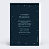 Carte de Voeux Particuliers Croissant et étoiles