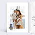 Carte de Voeux Particuliers Famille Pingouin