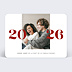 Carte de Voeux Particuliers Photo belle année