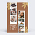 Carte de Voeux Particuliers Photomaton Ocre