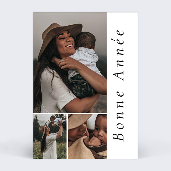 Carte de Voeux Particuliers Bonne Année