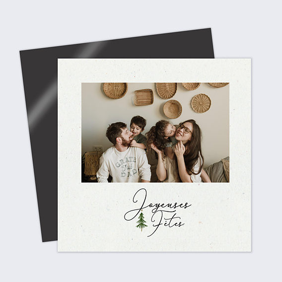 Carte de voeux Sapin Traditionnel