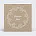 Carte de Voeux Particuliers Couronne Kraft