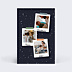 Carte de Voeux Particuliers Polaroid Enneigé