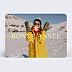 Carte de Voeux Particuliers Typo hivernale