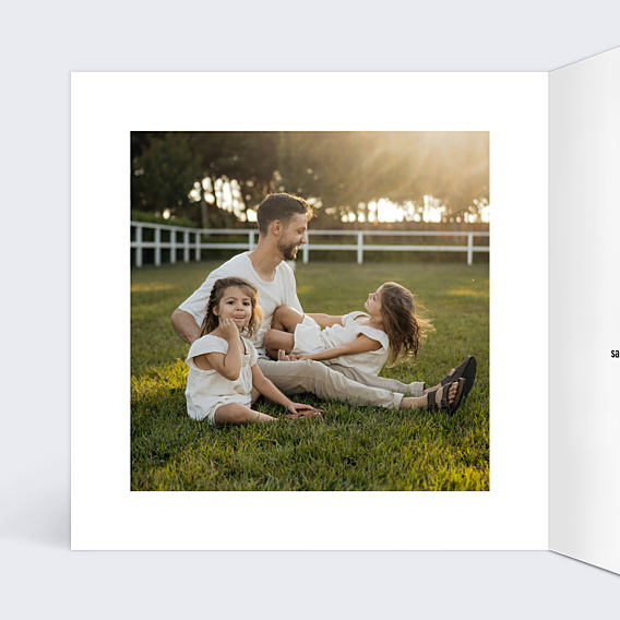Carte de Voeux Particuliers Votre photo en film d’animation