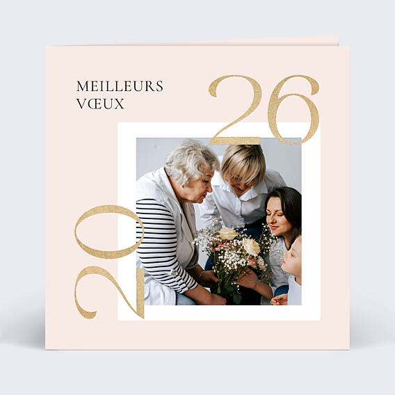 Carte de Voeux Particuliers Déstructurés