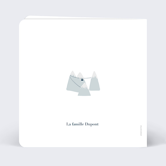 Carte de Voeux Particuliers Patinoire