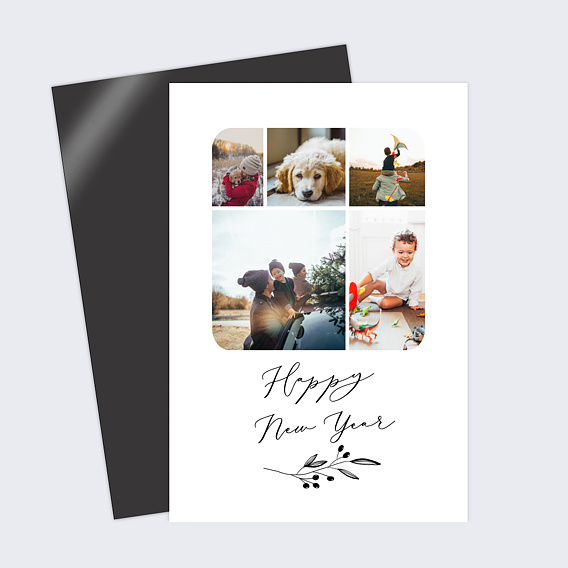 Carte de voeux Mistletoes