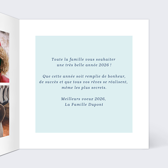 Carte de Voeux Particuliers Lovely Winter