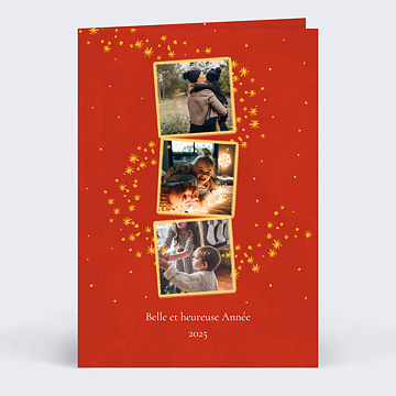 Carte de Voeux Particuliers Ciel toil 