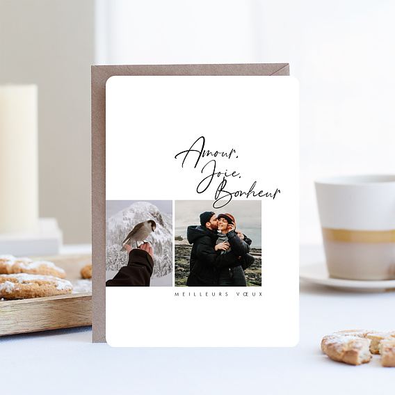 Carte de voeux Doux Souhaits Après 1